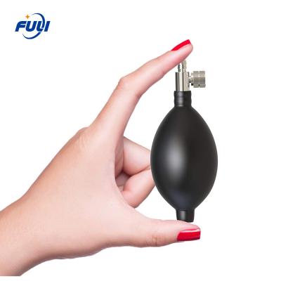 China Latex Rubber Black Blood Pressure Bulb , High Performance Replacement Bulb For Blood Pressure Cuff for sale