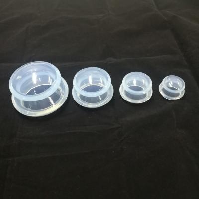 China Good Quality 4pcs Silicone Massage Cups Vacuum Suction Massage Silicone Collapsible Mug Retractable China Sullpier for sale