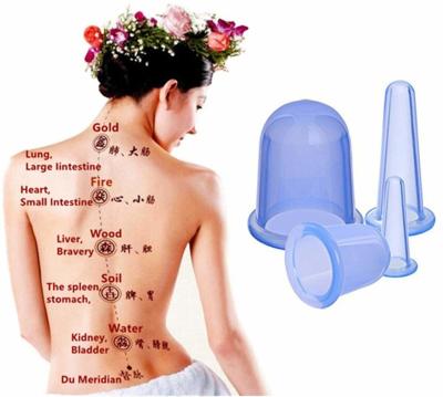 China Four Pieces Anti Cellulite Vacuum Suction Cup For Relieving Rheumatism for sale