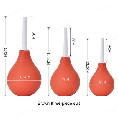 China Anal Douches Enemas Bulb Vaginal Cleaner Feminine Care Kit Home Cleaning Set for Man and Women for sale