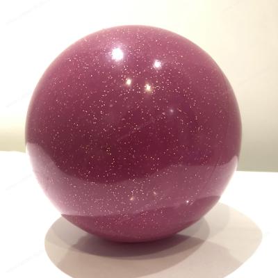 China 20cm Rhythmic PVC Yoga Balance Ball With Inflator Pump for sale