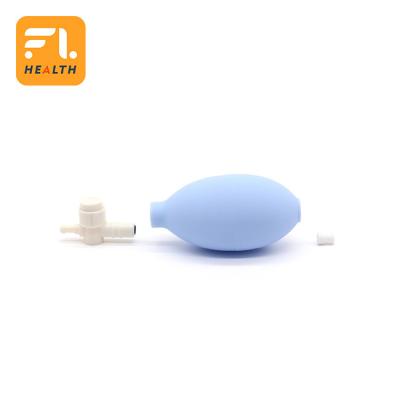 China Gray PVC Blood Pressure Cuff Bulb With Plastic Assembled Strong Suction  Product description: for sale
