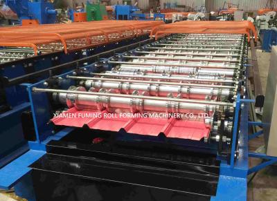 China Durable Corrugated Roof Panel Roll Forming Machine High Precision for sale