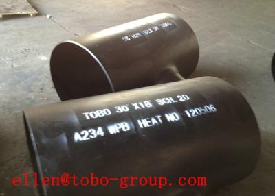 China TOBO STEEL Group  High-pressured anti-corrosion composite cs and ss steel Elbow tee fittings for sale