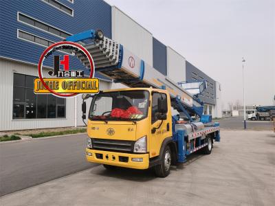 China Camión de trabajo de 45 metros tipo escalera aérea 4x2 conducción Camión de trabajo de alta altitud Camión de trabajo de altura para la venta en venta