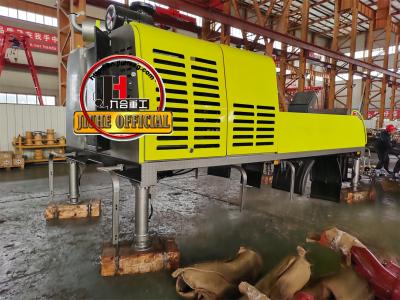 China JIUHE Type LP100.22.186D Concrete Machinery Truck Mounted Concrete Line Pump for sale