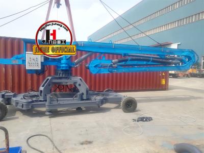 China JIUHE HGY15 HGY17 Concrete Pump Hydraulic Mobile Placing Boom 18M for sale