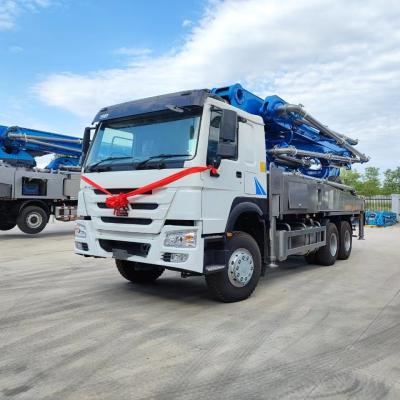 China JIUHE 52M Concrete Truck With Pump Cement Pump Machine Concrete for sale