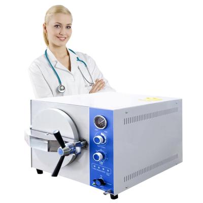 China 20 24 Liters Medical Table Top Dental Autoclave cheap price Steam sterilization machines equipments à venda