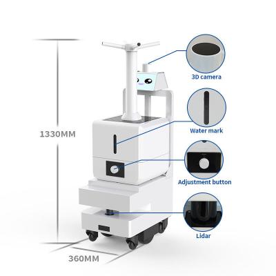 China Intelligent Disinfect Sanitizer Machine Sterilization Equipment Spray Sterilizing Robot For Hospital Hotel for sale