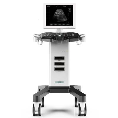 中国 Trolley Ultrasound Scanner Machine Front Double Pull Handle  Active 販売のため