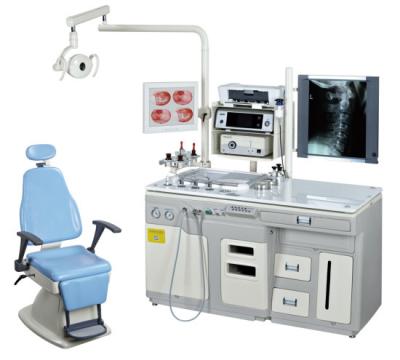 China Electric ENT Medical Supplies Workstation Unit ENT Treatment Chair en venta