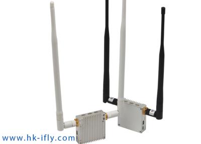 China 16km QPSK Wireless MAVLINK Video Transmitter 0ms Latency With RJ45 RS232 Port for sale