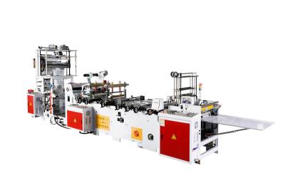 China Gusset Bag Polythene Sheet Making Machine Plastic Film 12 kw for sale