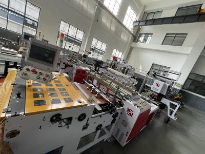 China 55 Bags/Min Hand Bag Manufacturing Machine 8kw 4000KG 1600mm for sale