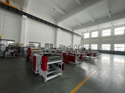 China Hot Sealing Bread Bag Making Machine 200pcs/Min LDPE HDPE for sale