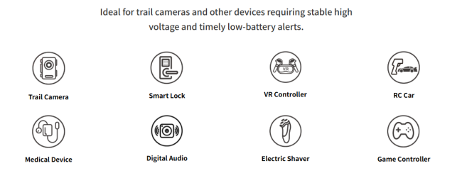 XTAR AA 1.5V CLR 4300 rechargeable lithium-ion battery product image