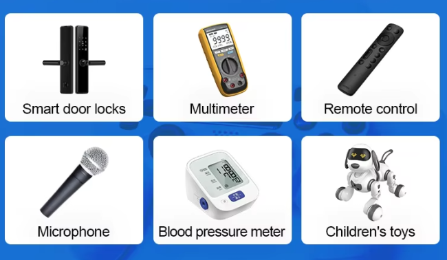 XTAR AA battery applications in various electronic devices