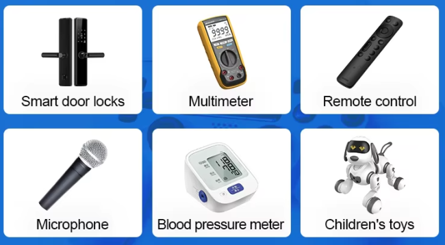XTAR AAA Battery applications in various electronic devices