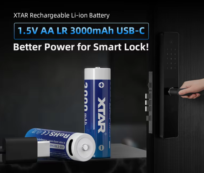 XTAR AA LR 3000 battery product image