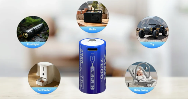 XTAR C Size battery compatibility with various devices