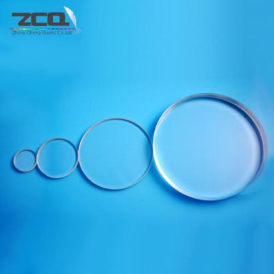 China Jgs3 Infrared Optical Quartz Glass Sheet Plate / Optical Window 1mm for sale
