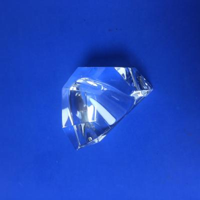 중국 쐐기 형상 석영광 가이드 블록 아미웨스팅하우스 융기 빛 도파로 광학 소자 판매용