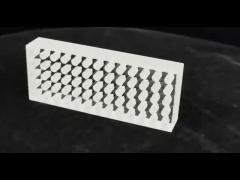 Speziell hergestellte Perforierten Bearbeitung Quarz Glasplatte hochtemperaturbeständig