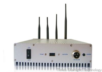 China RF Radio 433MHz Cell Phone Signal Jammer , GSM / CDMA Mobile Jamming Device for sale
