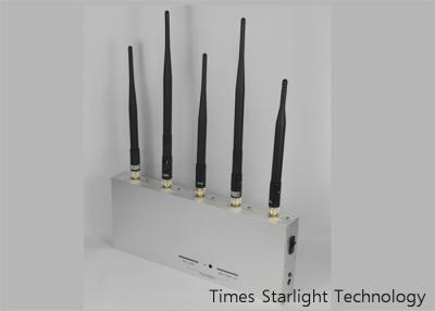 China Simple WiFi Bluetooth Wireless Video Cell Phone Signal Jammer Blocker Device for sale