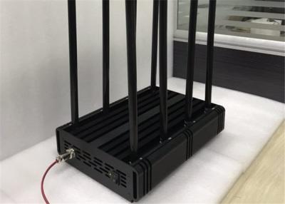 China Copper Antennas Cell Phone Signal Jammer for sale