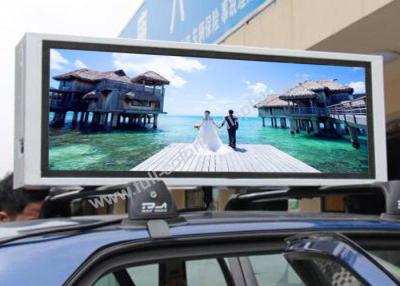 China La echada del pixel de 5 milímetros llevó la muestra del mensaje del coche, la pantalla de visualización llevada coche 18kgs en venta