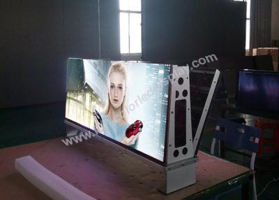 China Easy Mounted Full Color Led Sign , Programmable LED Sign For Car / Taxi Roof for sale