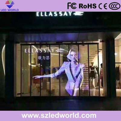 China High Resolution Translucent Display Panel 256X128 Seting / 256X64 real 140° View Angle for sale