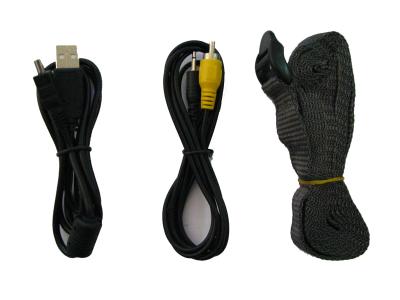 China USB Cable Waterproof Hunting Camera Accessories , TV Cable Solar Panel Fittings for sale