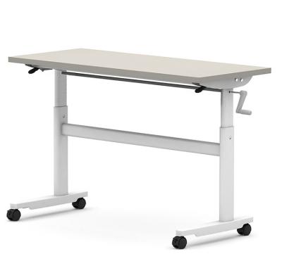 China Eco-Friendly Partical Board Executive Director Office Table with Height Adjustment for sale