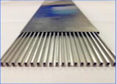 China Heater Welding Aluminum Tubing , High Frequency Welded Aluminum Rectangular Tubing for sale