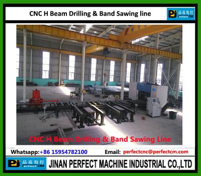 China CNC H Beams Drilling Machine for sale