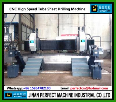 China China CNC High Speed Drilling Machine in Heat Exchanger Manufacturing Industry (Model PHD5050-2) for sale