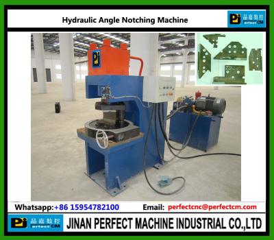 China Hydraulic Notching Machine for Steel Angle for sale