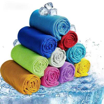 China Microfibre Polyester Golf Cooling Towel Cold Snap Towel Custom 60x120 for sale