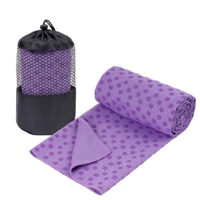 China Lightweight Yoga Towel In Microfiber Quick Drying And Sweat Resistant for sale