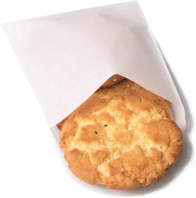 China Sobre de palomitas de maíz para galletas de bolsa de papel Glassine personalizado 100% apto para alimentos en venta