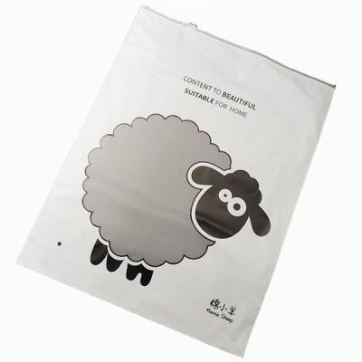 Chine L'emballage recyclable de PVC le sac met en sac de PVC/PE/CPE vêtement zip-lock 17 x 20cm à vendre