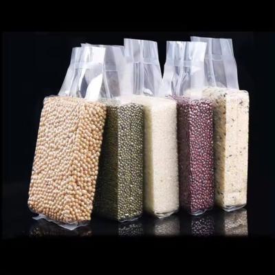 China Customized Transparent Vacuum Bag With Miscellany Grain Print Recyclable Offset Surface For Food Industrial Use en venta