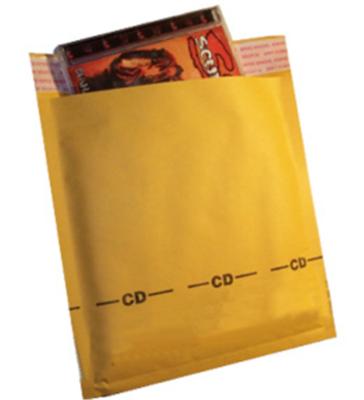 China Kraft Shipping Package Envelope With Bubble Wrap Inside Shock Resistance for sale