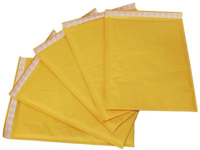 中国 再生利用できるクラフト紙の泡郵便利用者、急使のパッキングは抵抗力があるしわを袋に入れます 販売のため