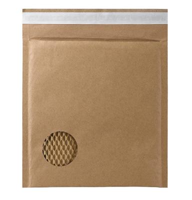 China Customized Recycled Padded Envelopes Kraft Honeycomb Paper Mailer for sale