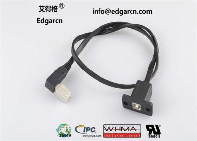 China Cópia feita sob encomenda de cabo de uma comunicação de dados / tipo F do Usb B do adaptador ao tipo do Usb B à venda