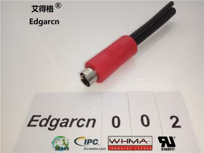 China Data Transfer Din Power Cable , Industrial Custom Cable Assemblies Rj45 Cat5 Male for sale